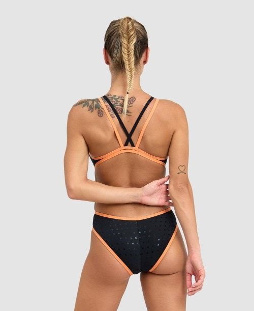 Arena One Double Cross Back One Piece Multicolor | UXVYTIG-96