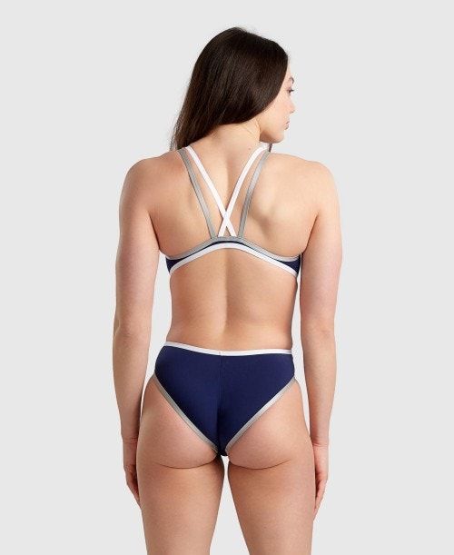 Arena One Double Cross Back One Piece Multicolor | ZHXIKWU-17