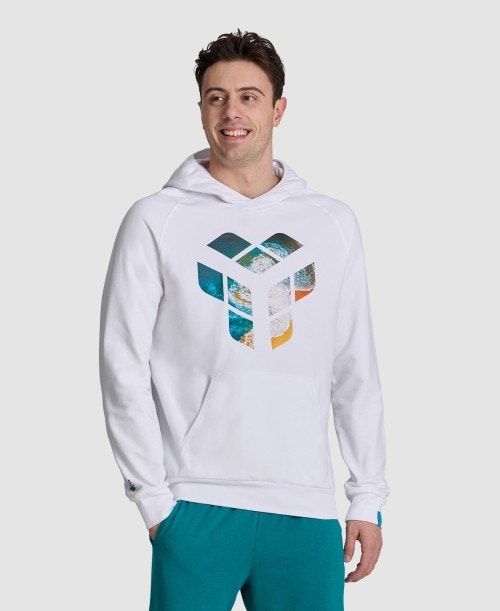 Arena Planet Water Hooded Sweat Multicolor | XJFYQLV-57