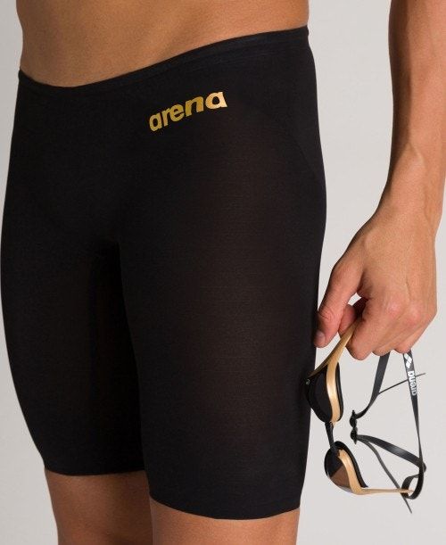 Arena Powerskin Carbon Air 2 - Jammer Black / Black / Gold | AUFKLEQ-54