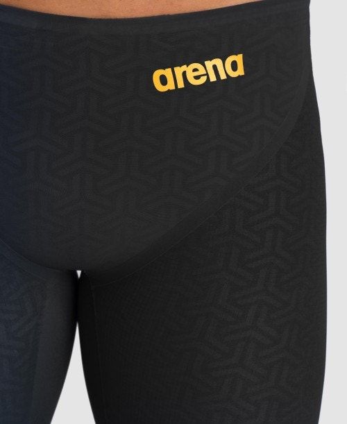 Arena Powerskin Carbon Glide Jammer Black / Gold | JSPXBDC-37