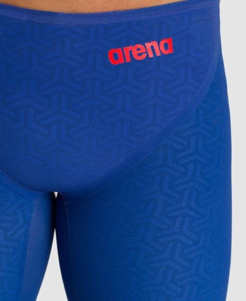 Arena Powerskin Carbon Glide Jammer Blue | FTJPULW-78