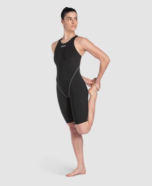 Arena Powerskin St Next Eco Open Back Black | NWGJPOZ-01