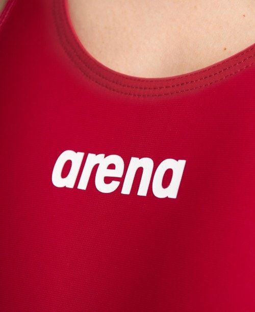 Arena Powerskin St Next Eco Open Back Deep Red | TRBFYIN-49