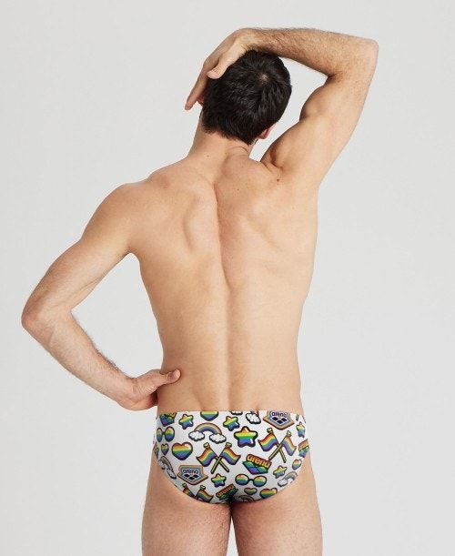 Arena Pride Print Of The Month Brief Multicolor | BDVYWPF-70