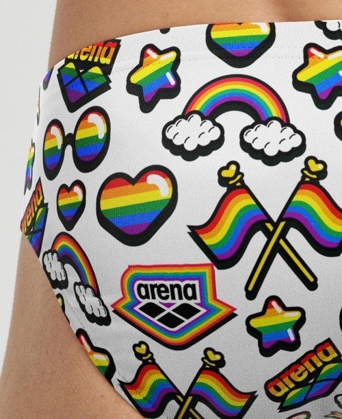 Arena Pride Print Of The Month Brief Multicolor | BDVYWPF-70