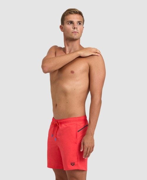 Arena Pro Beach Boxer Red / Dark Olive | RNTPIFM-40