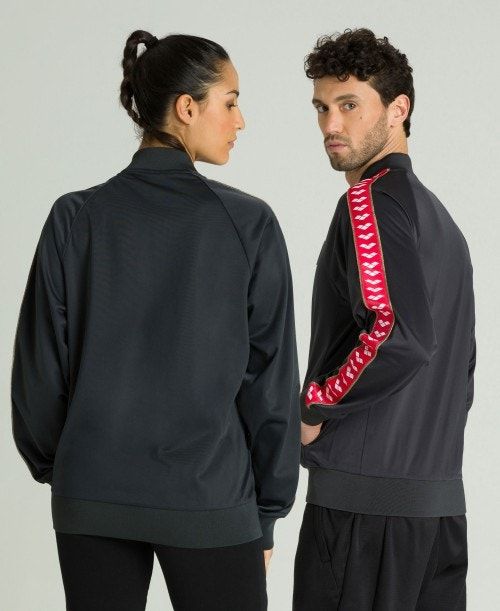 Arena Relax Iv Nations Team Jacket Grey | CQWHJVL-42