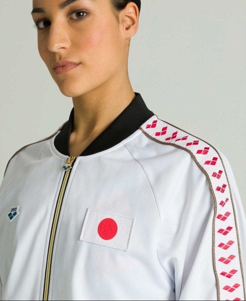 Arena Relax Iv Nations Team Jacket White | FEXVBQM-47