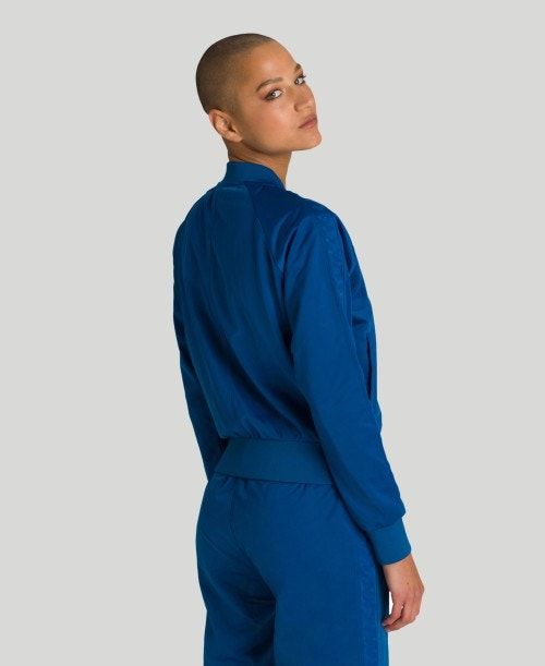 Arena Relax Iv Team Full-zip Jacket Blue | GVCFUNZ-24