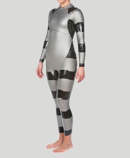 Arena Sams Carbon Triwetsuit Silver / Black | OXUEGSV-92