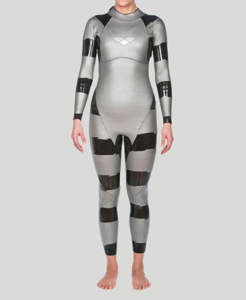 Arena Sams Carbon Triwetsuit Silver / Black | OXUEGSV-92