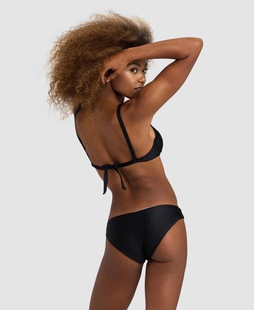 Arena Shila Bralette Bikini Black | NAHYKGP-93