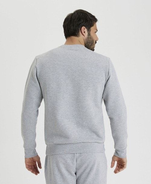 Arena Solid Crewneck Grey | AVSCPNT-37