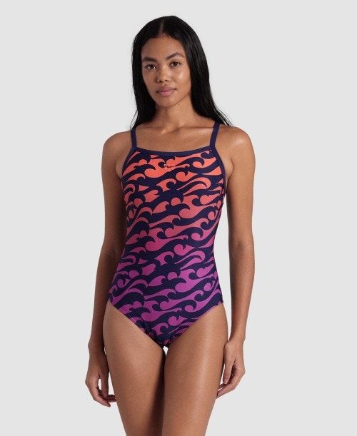 Arena Surfs Up Light Drop Back Swimsuit Multicolor | DUTLABX-19