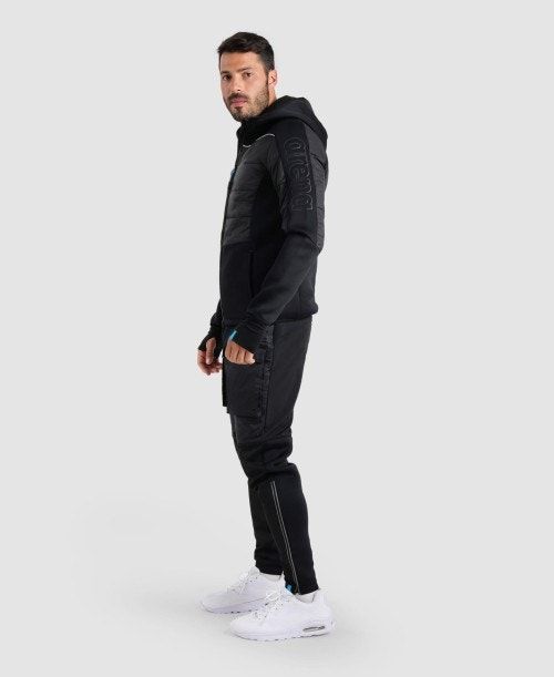 Arena Team Half-quilted Hooded Jacket Multicolor | IKLDSHO-53