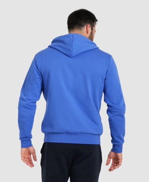 Arena Team Hooded Jacket Panel Royal | FVATQJC-04