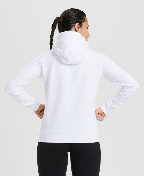 Arena Team Hooded Jacket Panel White | VIYGSFN-21