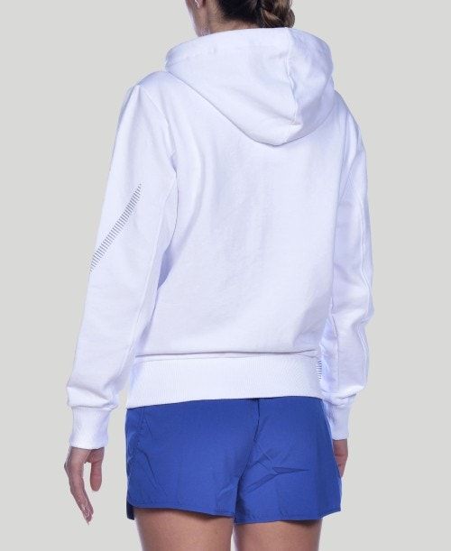 Arena Team Line Hooded Jacket White | FHEDYOI-67