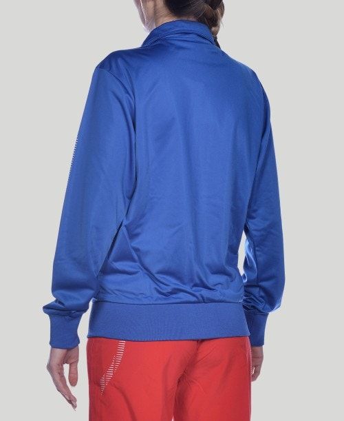 Arena Team Line Knitted Poly Jacket Royal | HCSLFOK-10