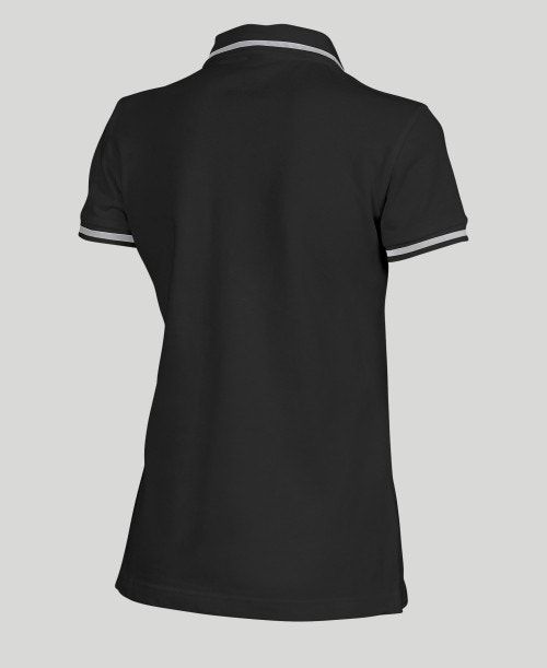 Arena Team Line Short Sleeve Polo Black | AJTDZWS-13