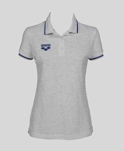 Arena Team Line Short Sleeve Polo Grey | AOQBGSD-81