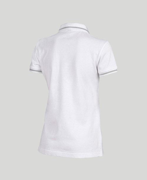 Arena Team Line Short Sleeve Polo White | YCIXODN-45