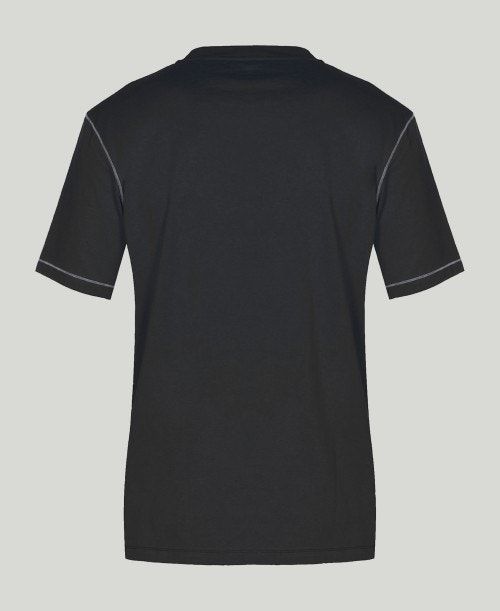 Arena Team Line Short Sleeve Tee Black | JXNTESZ-07