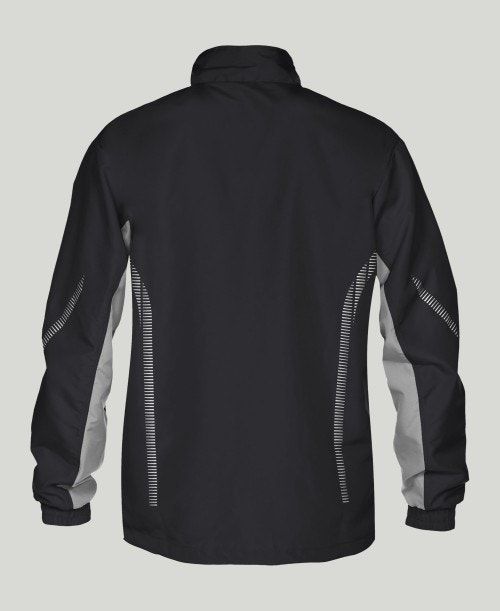 Arena Team Line Warm-up Jacket Black / Grey | LWFXKRJ-82