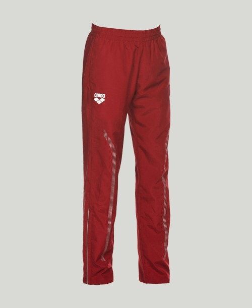 Arena Team Line Warm-up Pant Red | NPHGVQC-38