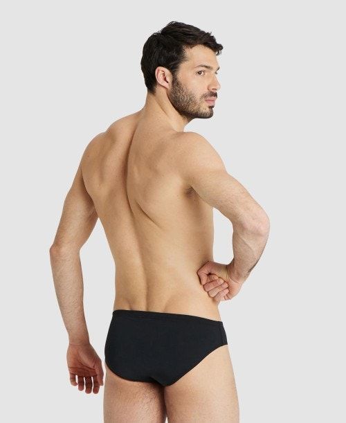 Arena Team Solid Brief Black / Gold | LVDMKTX-62