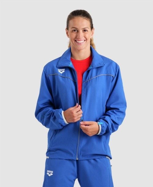 Arena Team Sports Panel Jacket Multicolor | WLUTJHG-73