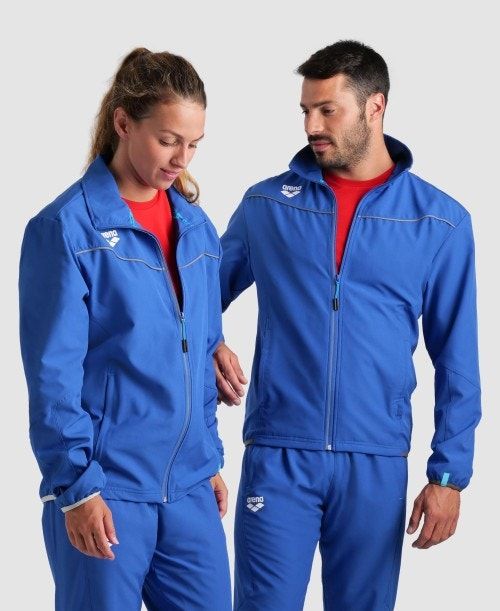 Arena Team Sports Panel Jacket Multicolor | WLUTJHG-73