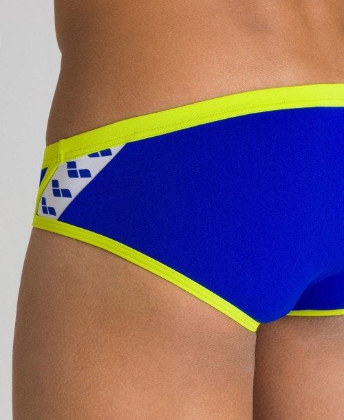 Arena Team Stripe Brief Blue / Green | ELUHMIG-56