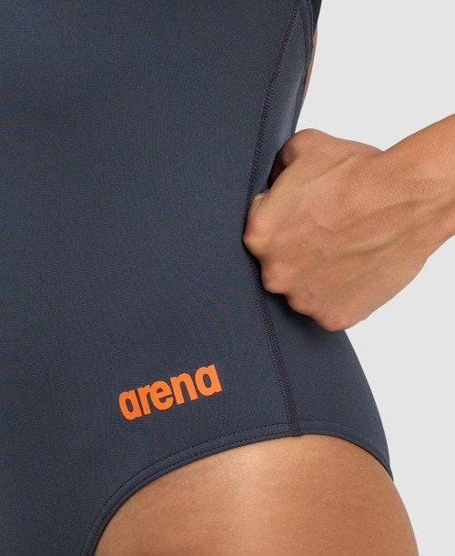 Arena Team Swim Pro Solid One Piece Black | QILHTVR-60