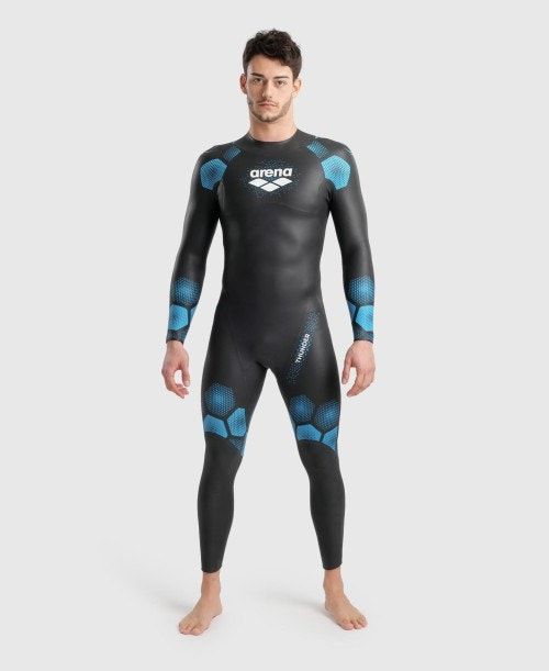 Arena Thunder Wetsuit Black | XMTSZVK-30