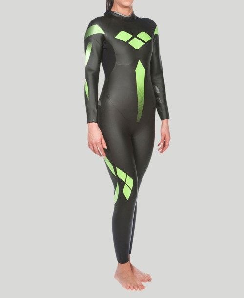 Arena Triwetsuit Full Black | YGLZBUQ-48