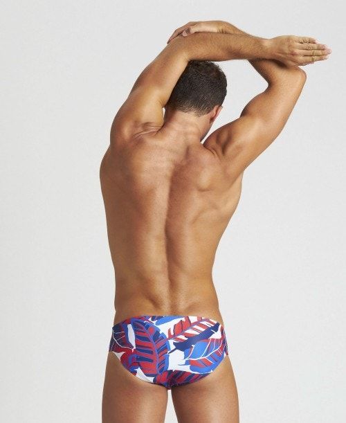 Arena Tropicals Brief Navy / Red Multicolor | MHAWGKY-80