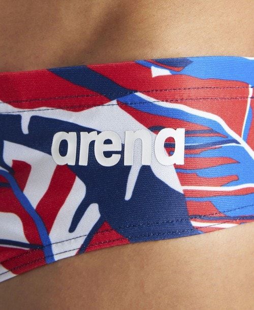 Arena Tropicals Brief Navy / Red Multicolor | MHAWGKY-80