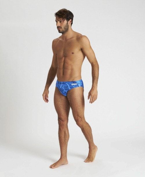 Arena Tropicals Brief Royal / Royal Multicolor | ZPWMTGH-35