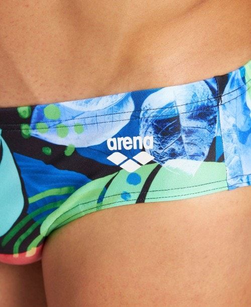 Arena Tropics Brief Black / Black Multicolor | LCKWHSO-60