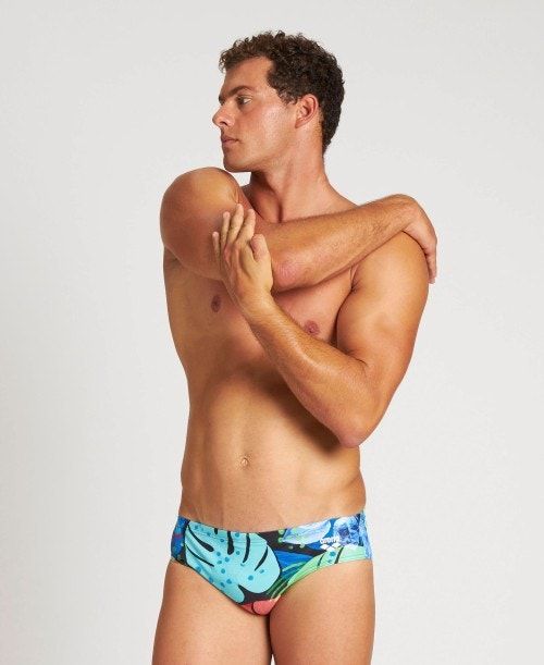 Arena Tropics Brief Black / Black Multicolor | LCKWHSO-60