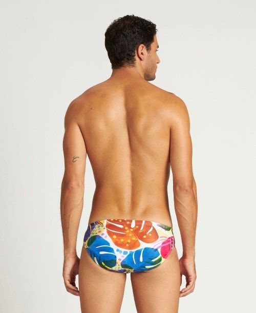 Arena Tropics Brief White / White Multicolor | FKQPCGO-01