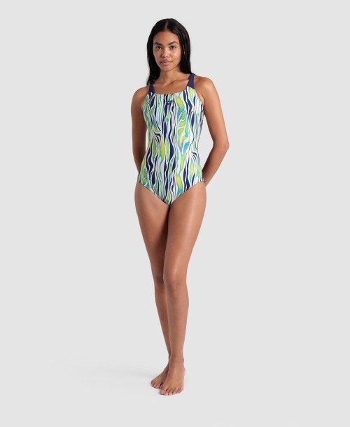 Arena Zebra Stripes Swim Pro Back Swimsuit Multicolor | NIFUATJ-15