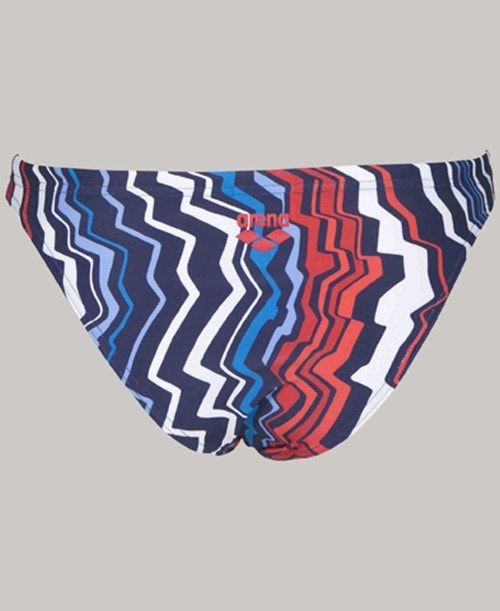 Arena Zig Zag Bottom Navy / Red | ACJYQIH-71