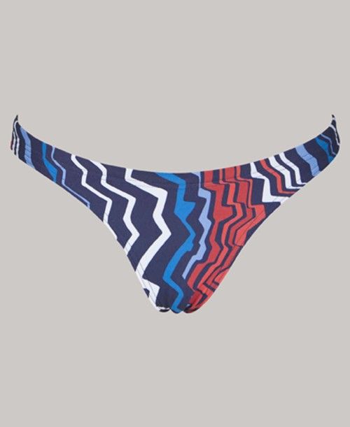 Arena Zig Zag Bottom Navy / Red | ACJYQIH-71