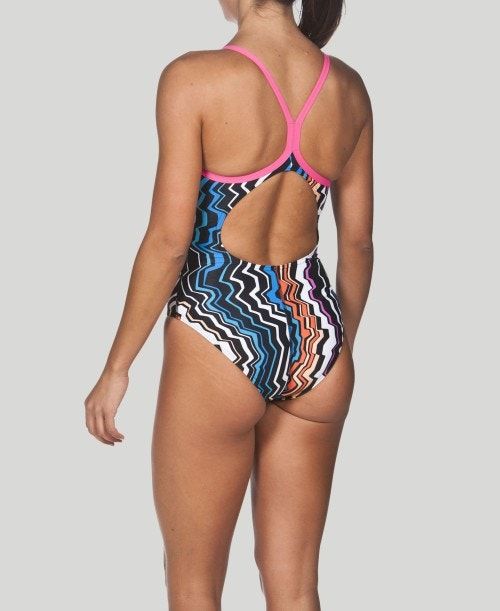 Arena Zig Zag Light Drop Back - Maxlife Black / Rose | AOWCVEI-12