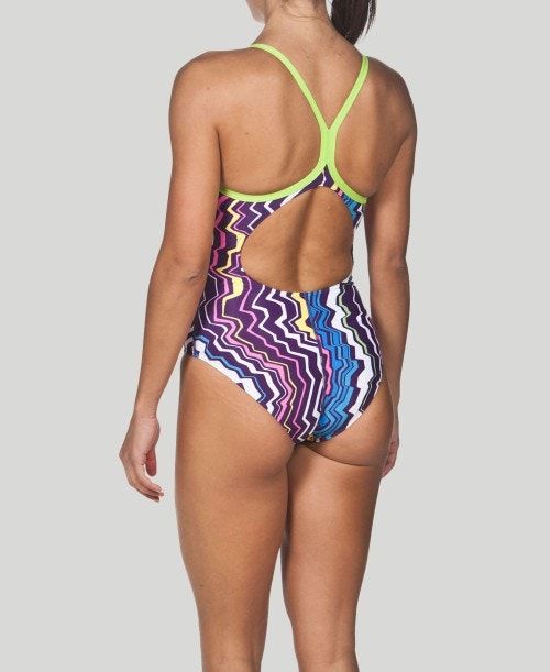 Arena Zig Zag Light Drop Back - Maxlife Purple | MNFHZSI-57